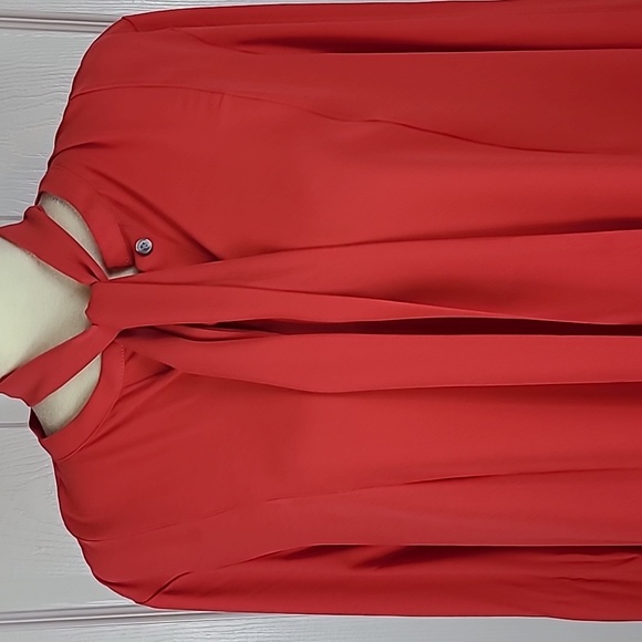 Ann Taylor Sash Tie Blouse - Picture 2 of 13